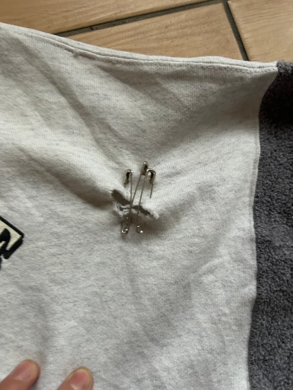 90‘s USA 할리데이비슨 바&실드 스웻셔츠 상품이미지3