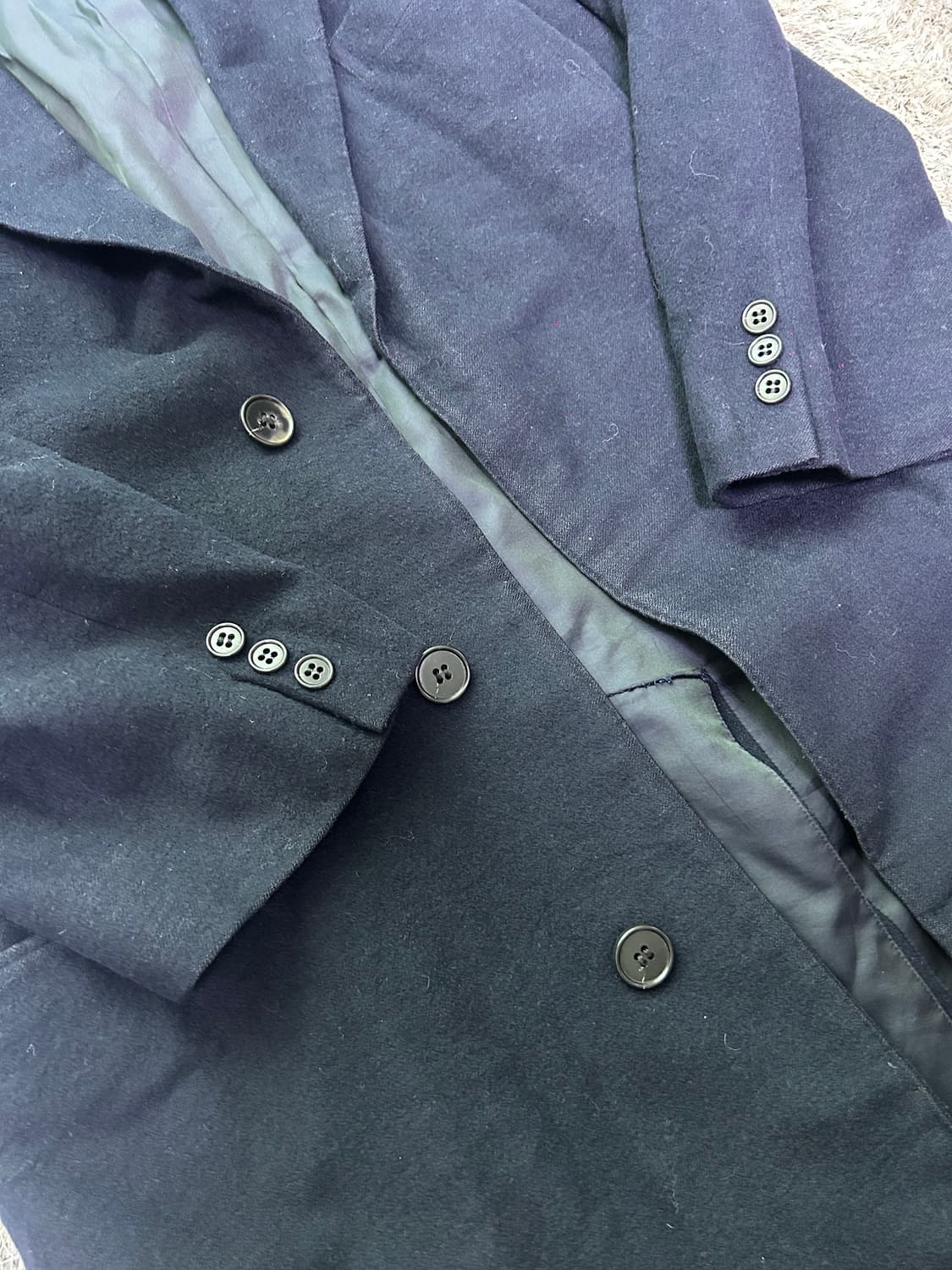 일제 HARDY ARMIES 캐시미어혼방 코트 사이즈 105-110 상품이미지3