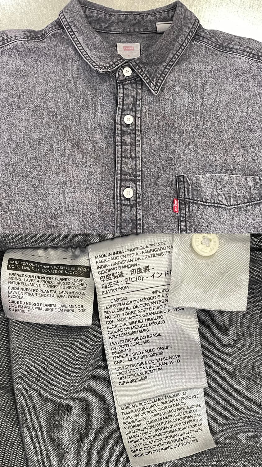 (XL) Levis 리바이스 포켓 셔츠    상품이미지10