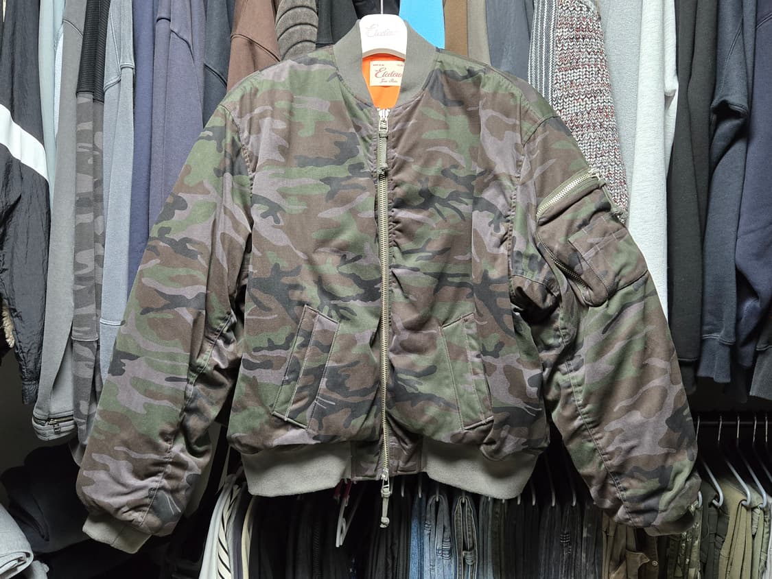 [판매](L)이티씨이 리버시블 오버사이즈 봄버 - 나이트 정글 상품이미지1