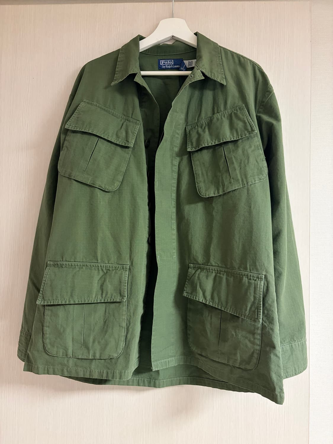폴로 랄프로렌 립스탑 유틸리티 오버셔츠 올리브 M 상품이미지1
