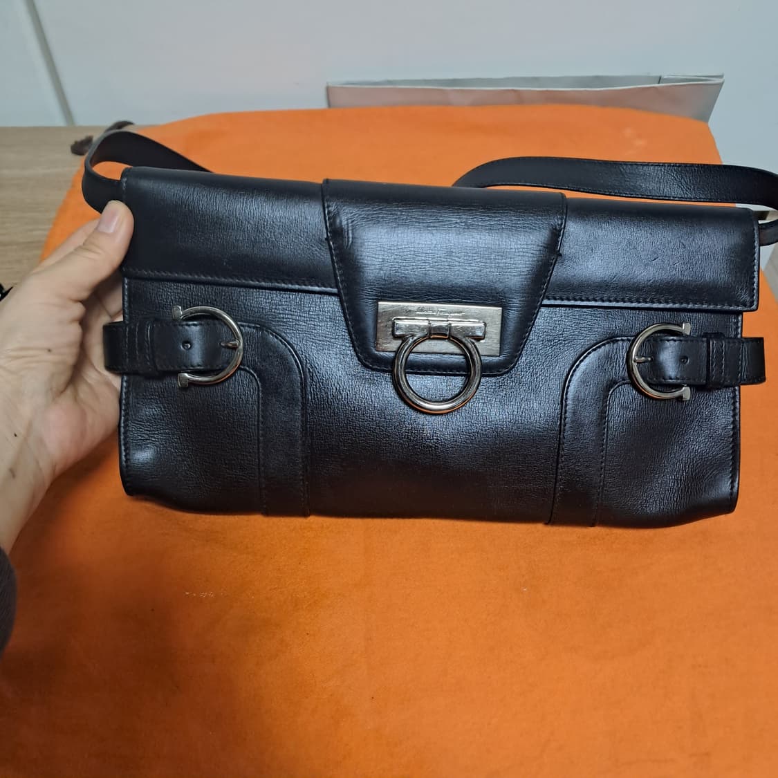 정품 페라가모 간치니 백 숄더백 가방 상품이미지2