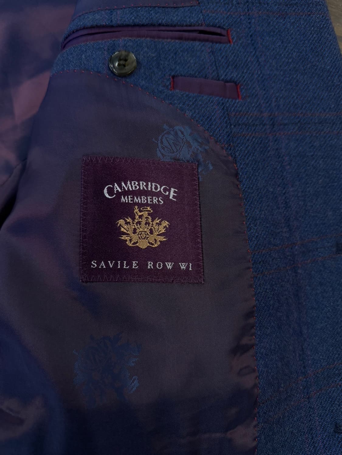 캠브리지멤버스 로얄스탠다드 캐시미어자켓 남성105 상품이미지8