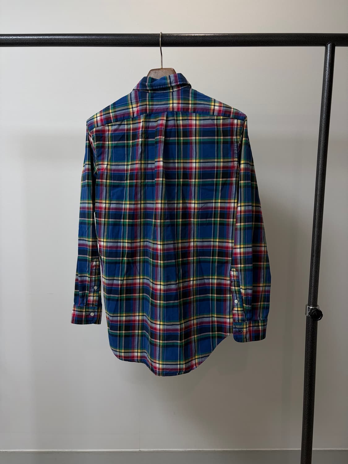 (M) 폴로 랄프로렌 버튼다운 레드포니 체크 셔츠 상품이미지3