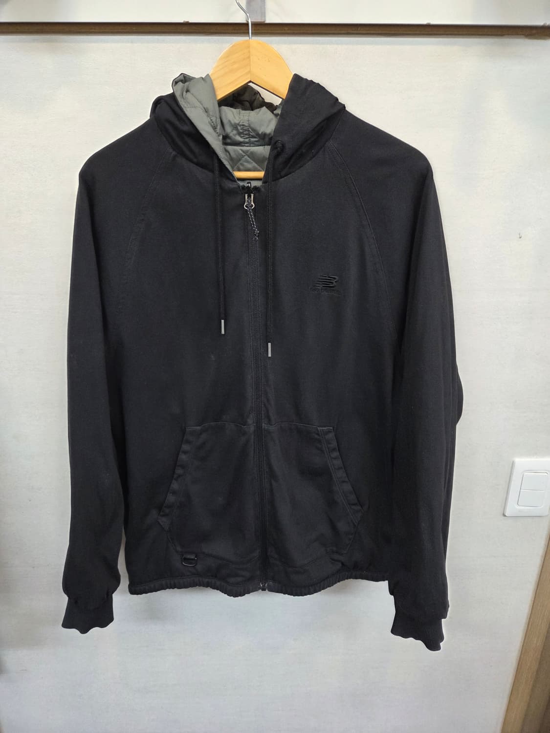 뉴발란스 리버시블 누빔 코튼 후드자켓 xl 상품이미지4