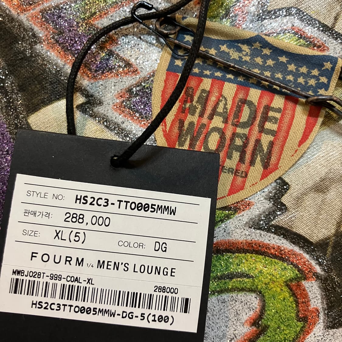 [XL] 메이드원 빌리조엘 티셔츠 상품이미지3