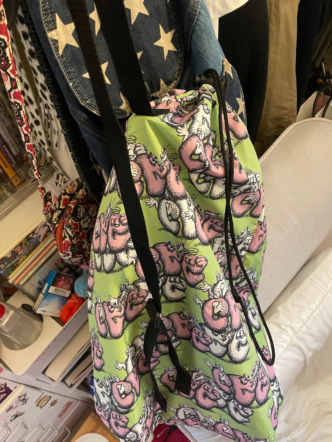 Comme des Garcons 콜라보 KAWS 가방 상품이미지4