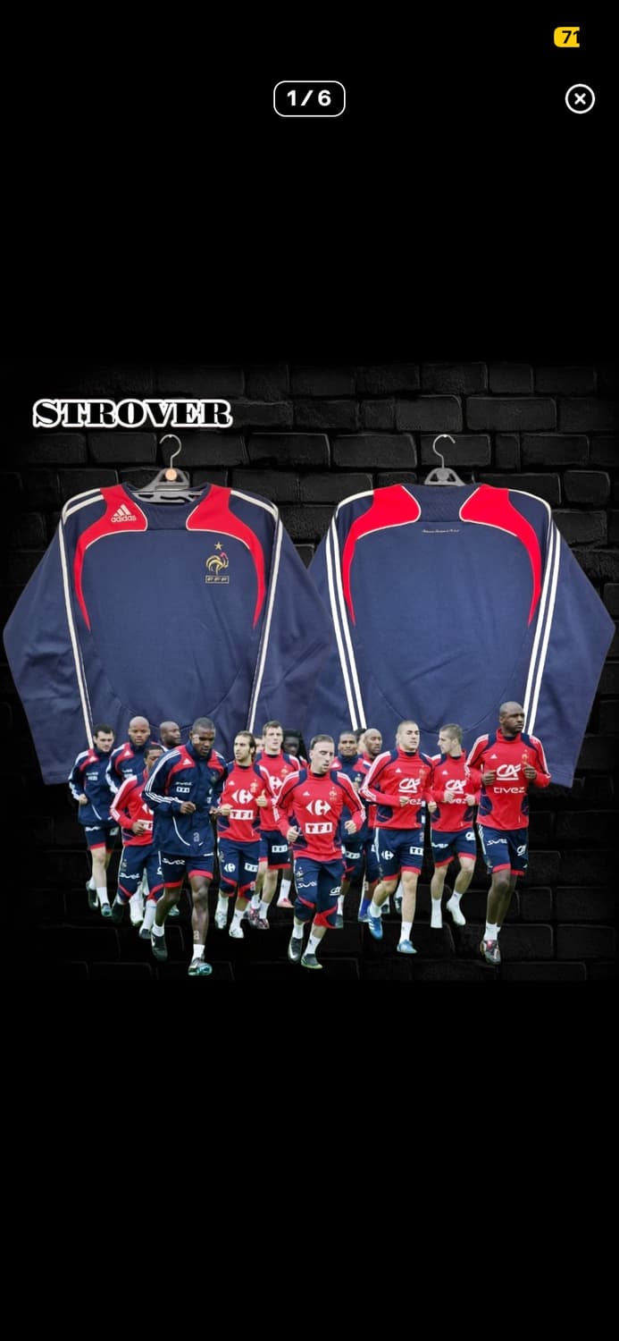 아디다스 07/08 프랑스 써멀탑 상품이미지1