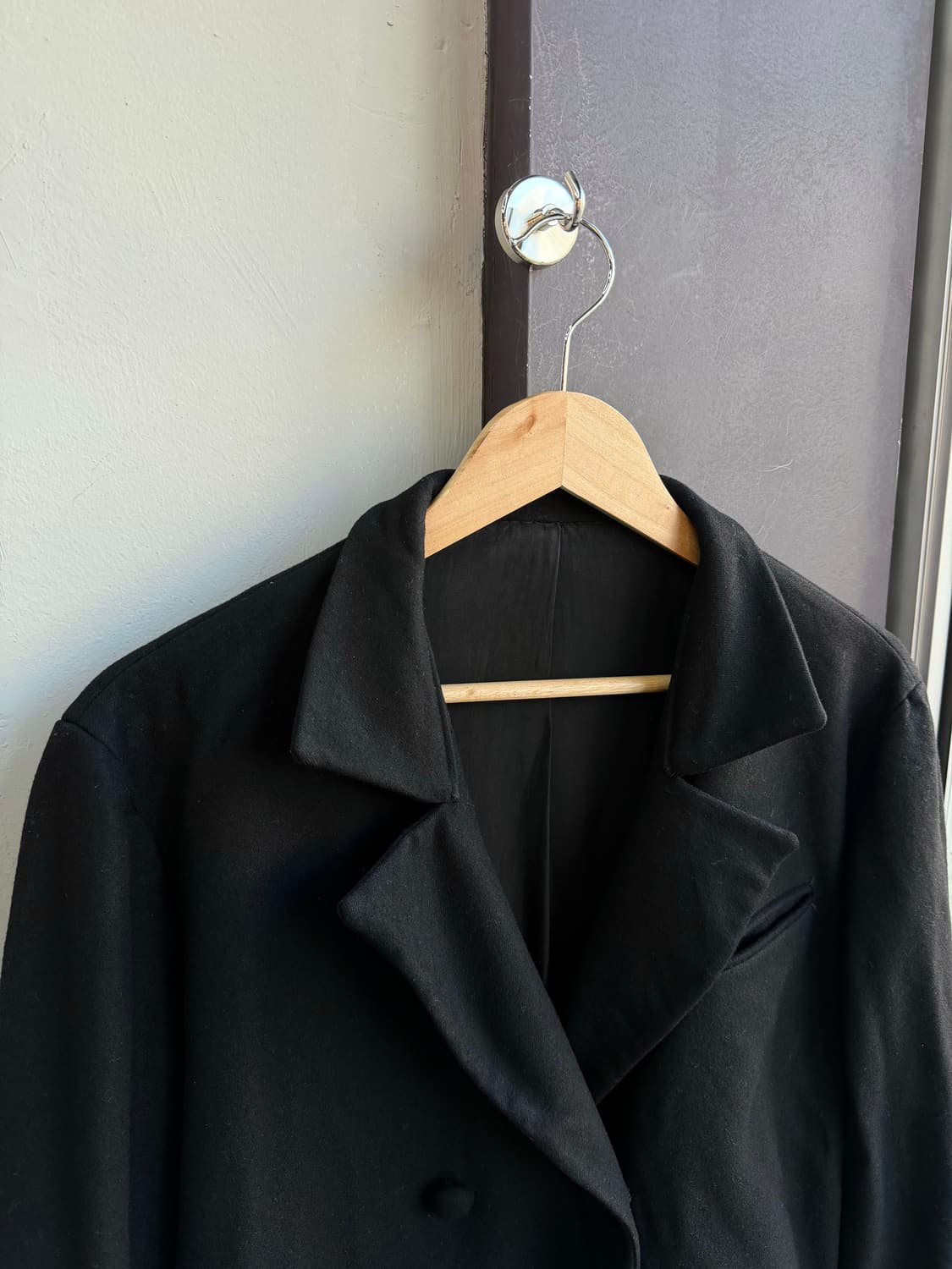 40/ 보테가베네타 캐시미어 블렌딩 더블 코트 상품이미지3