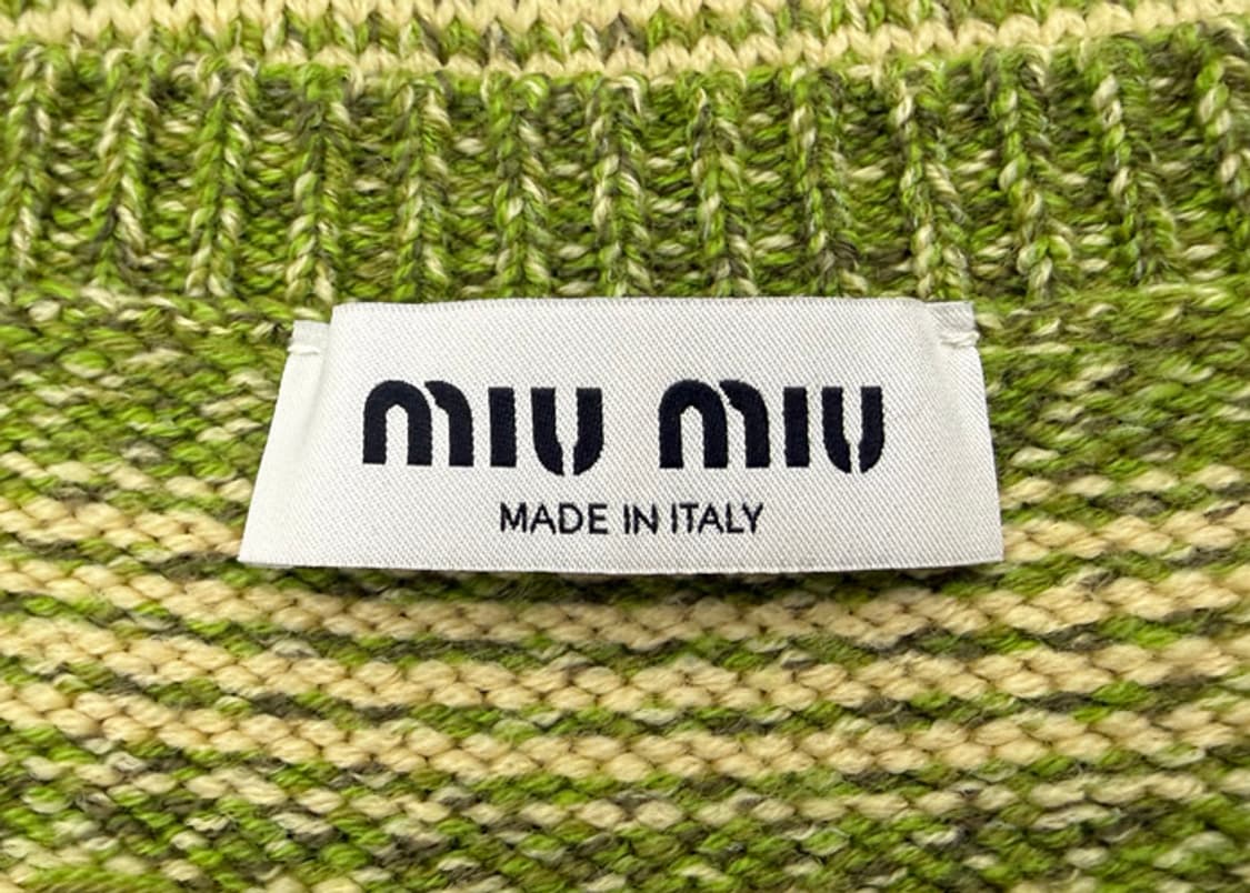 미우미우 24SS 캐시미어 울 스웨터 상품이미지9