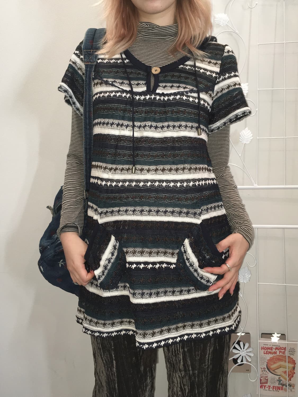 jpn vintage stripe pullover long sleeve 상품이미지4