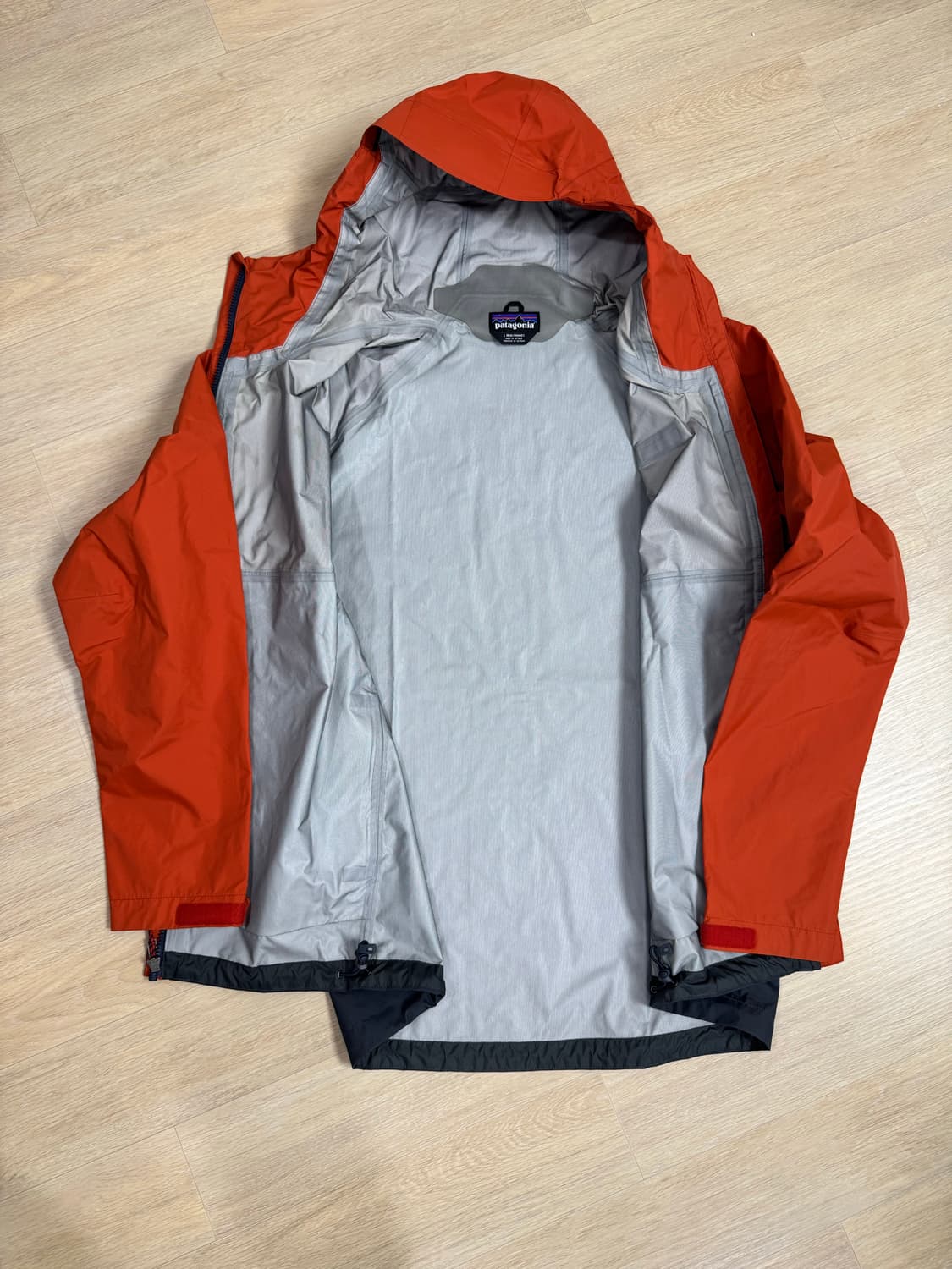 L 파타고니아 토렌쉘 투톤 오렌지 차콜 상품이미지4