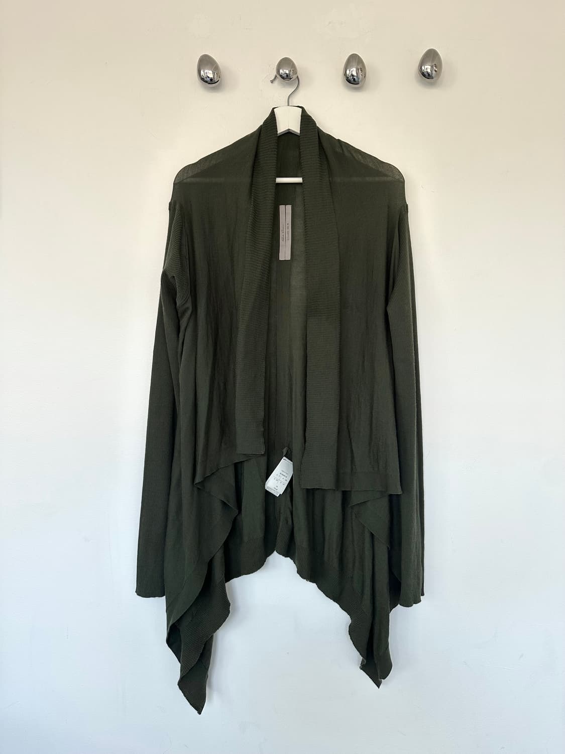 릭오웬스 2016 립 니트 가디건 상품이미지1