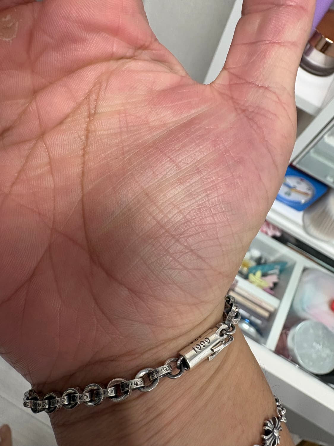 크롬하츠st 페이퍼체인 4mm 상품이미지3