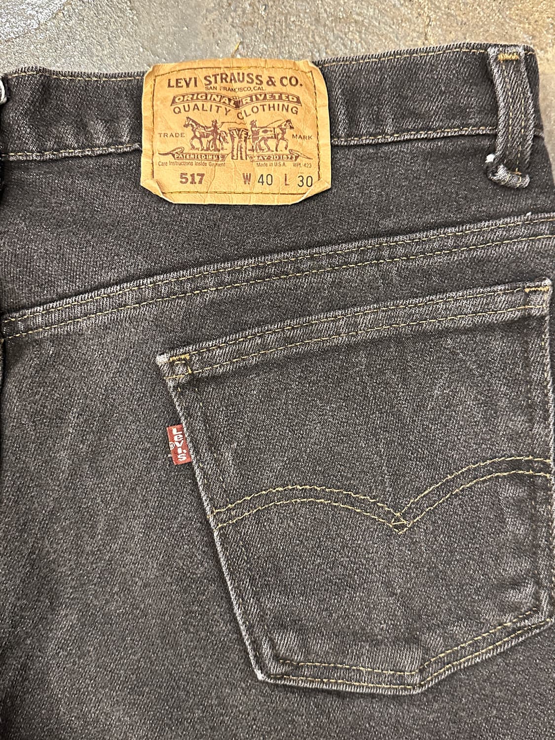 90s made in USA 리바이스 517 W40 L30 상품이미지5
