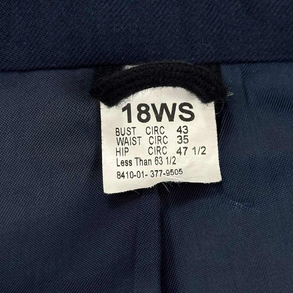 미군 US ARMY 공군 블레이저 자켓 (XXL 여성추천) 상품이미지6