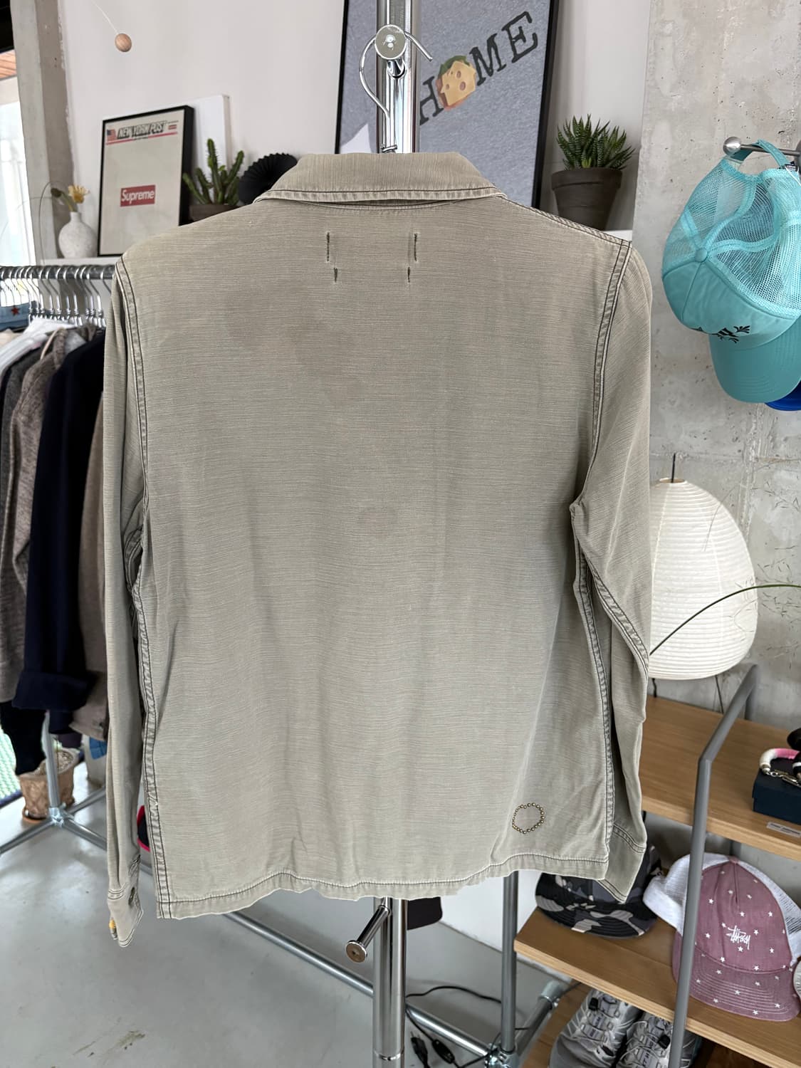 Remi relief 레미 릴리프 밀리터리 하트 셔츠 상품이미지4