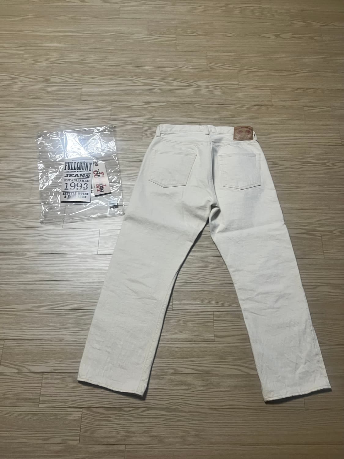 풀카운트 0105w 에크루 29사이즈 상품이미지3