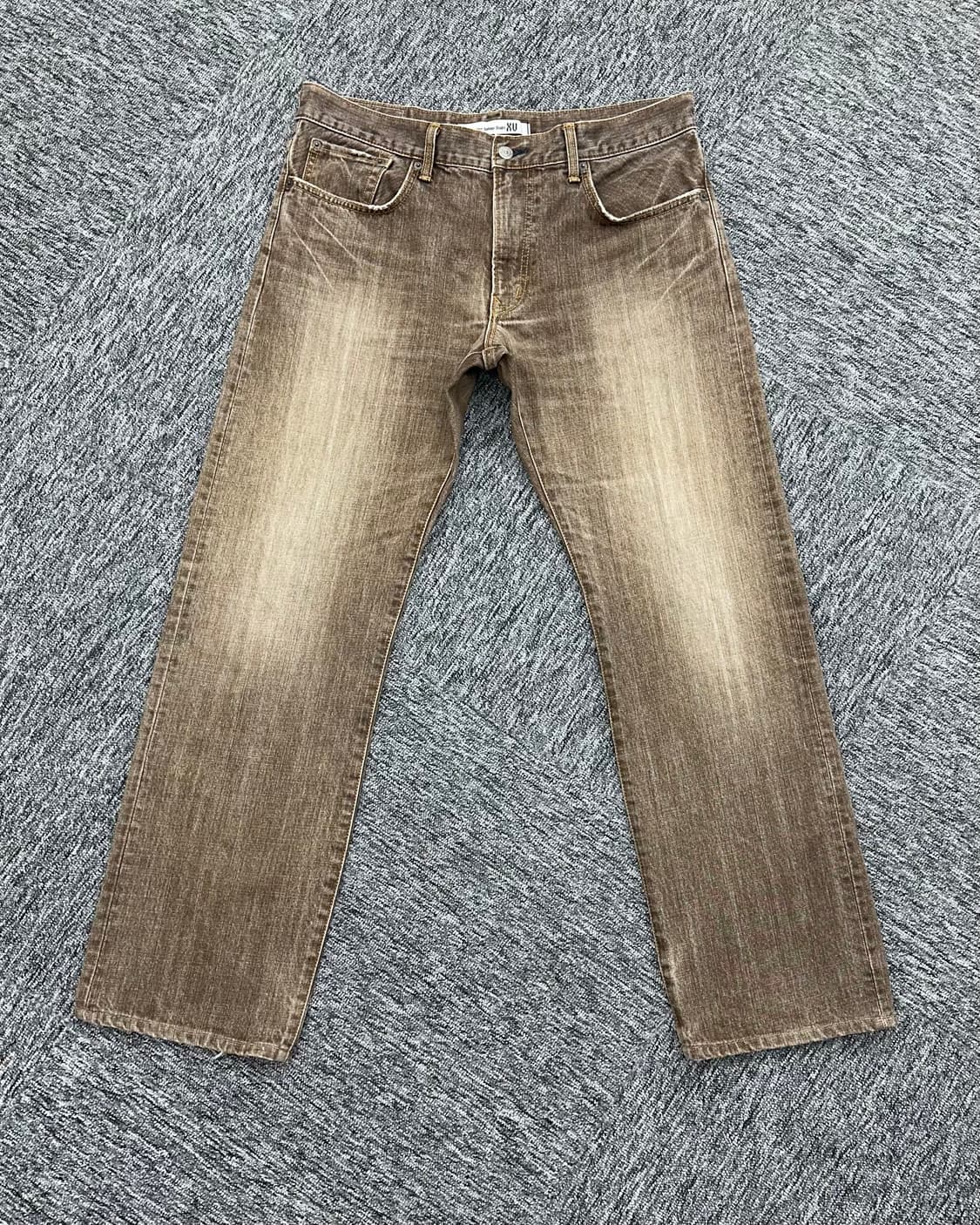 (허단46)90'S EDWIN 404 브라운워싱-M1077 상품이미지1