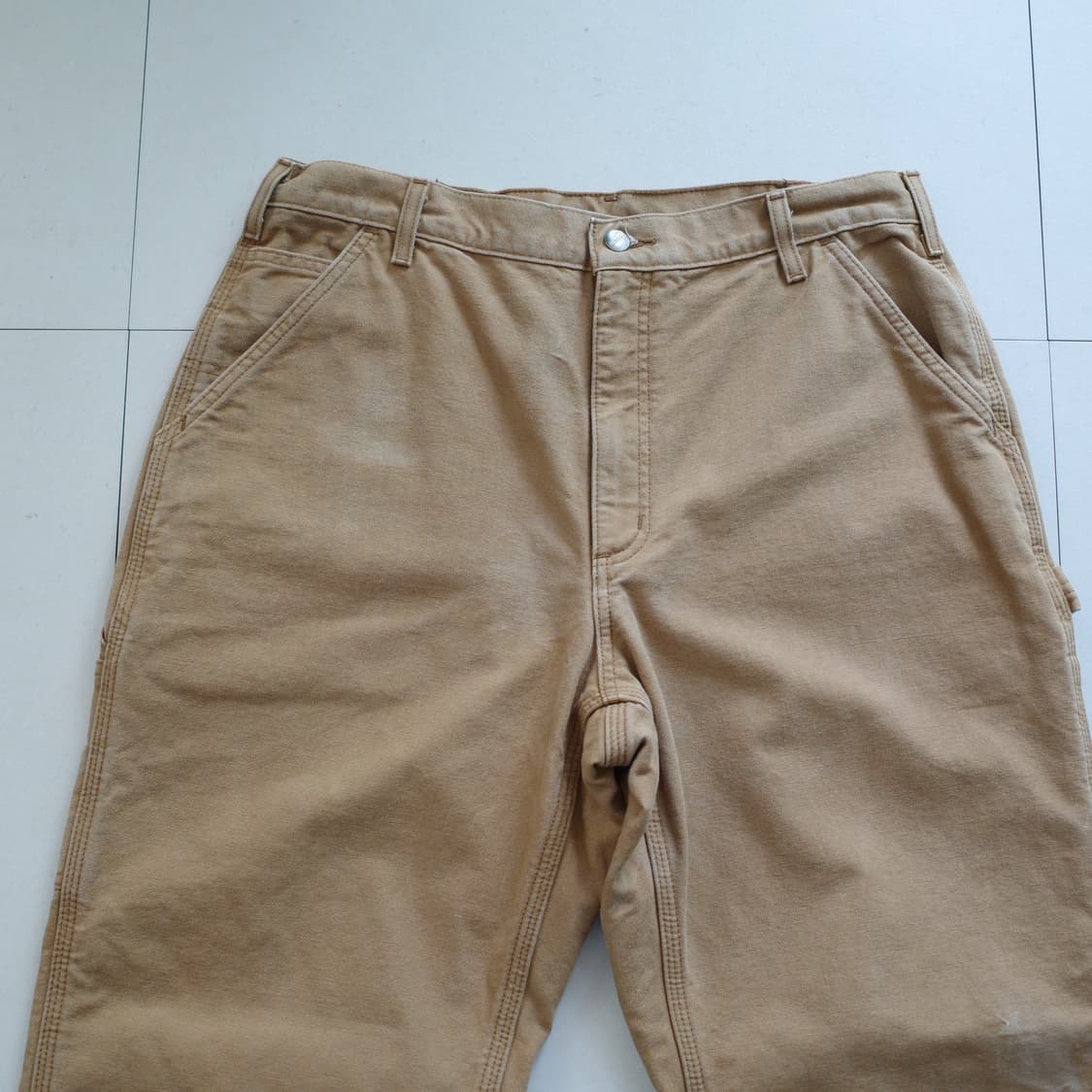 칼하트 B111 플라넬 안감 워크팬츠 36x30 상품이미지3