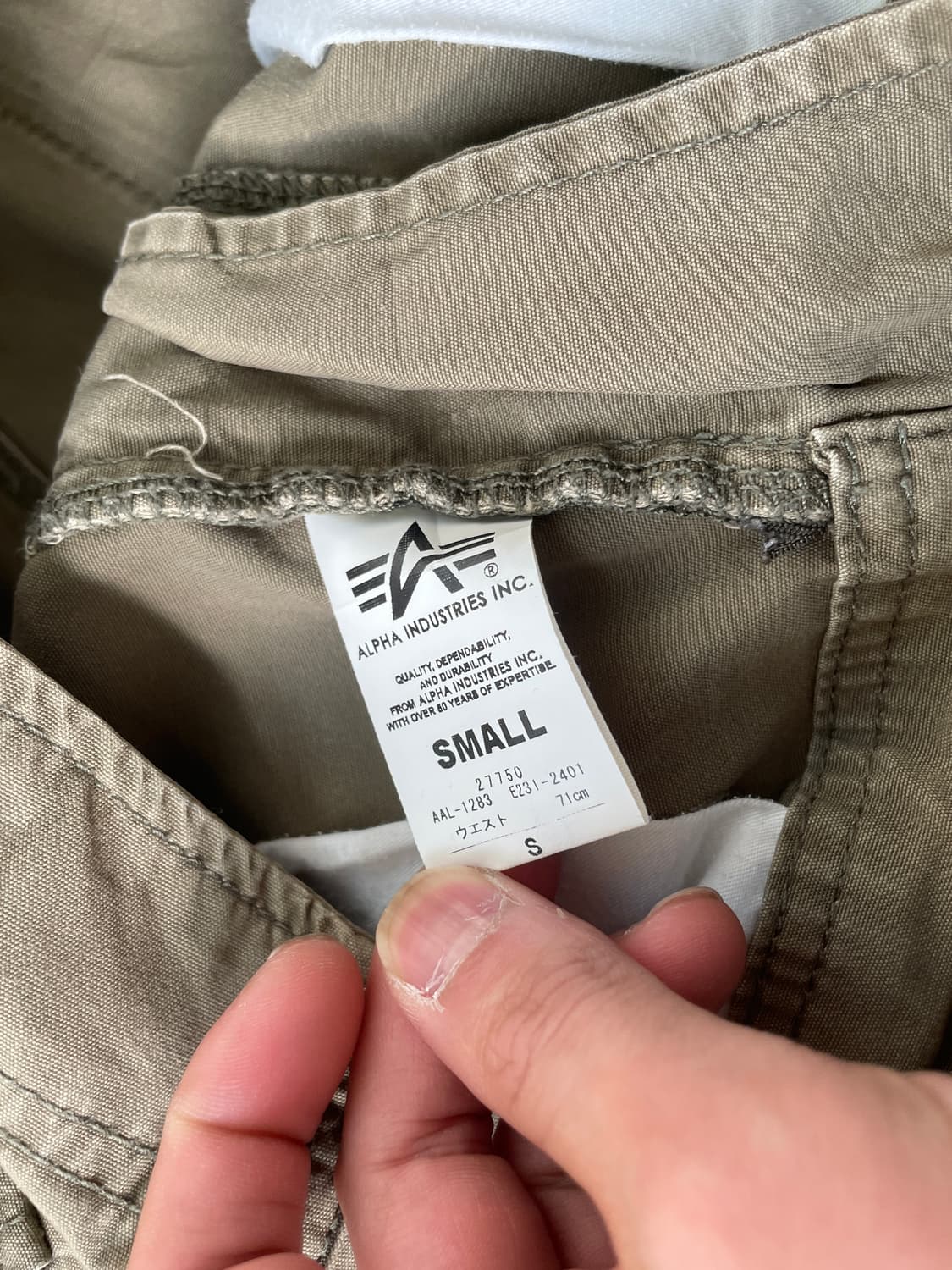 알파인더스트리 밀리터리 카고 팬츠 J03539 상품이미지7