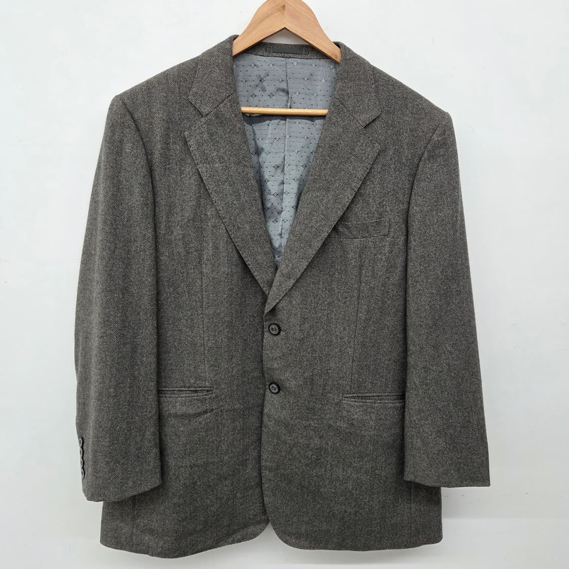 캐시미어100% 자켓 블레이저 남L 상품이미지2