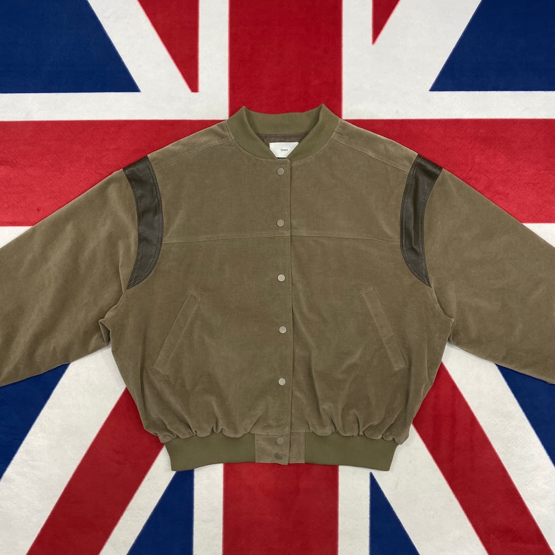 빈티지 오버핏 바시티자켓 여성 Free  상품이미지2