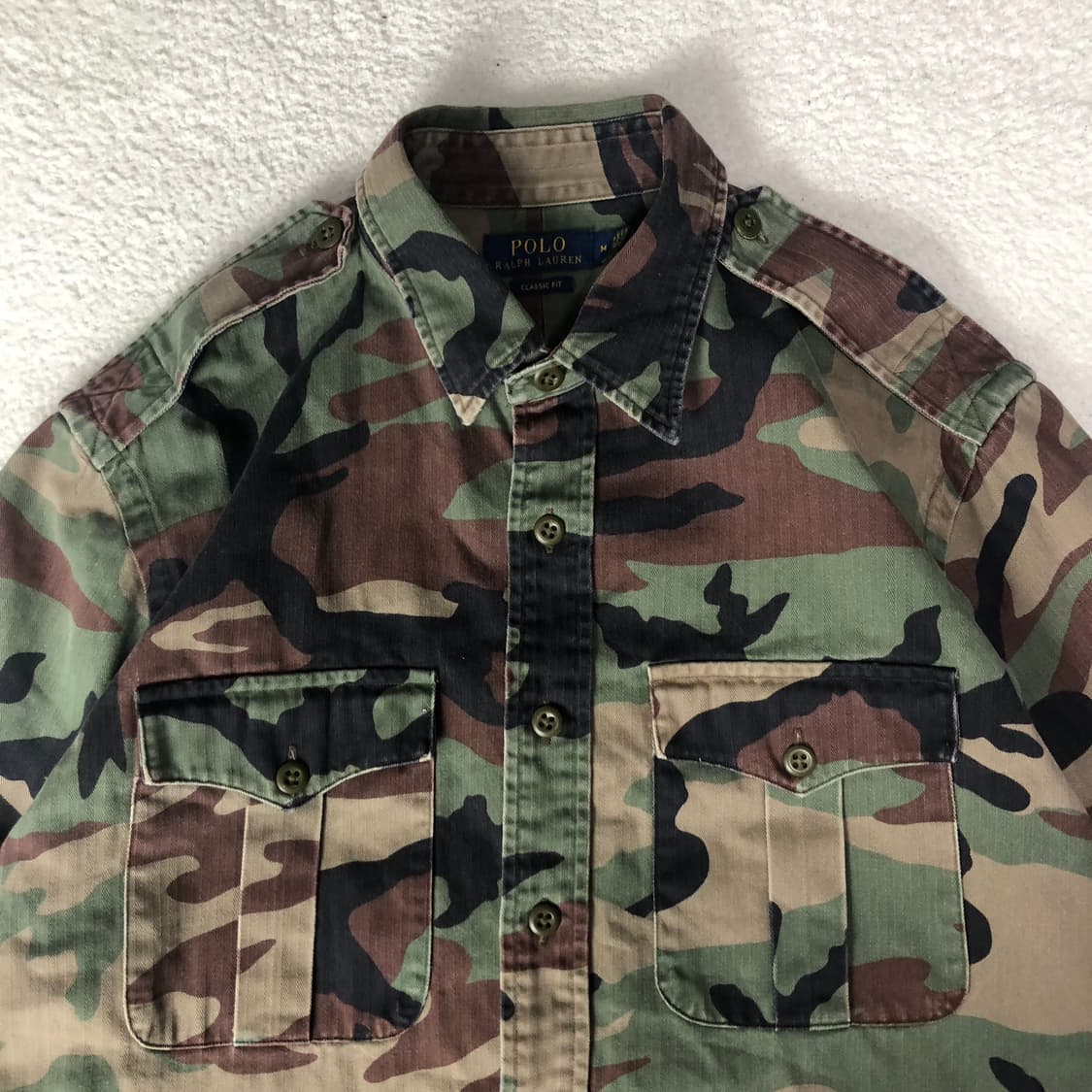 폴로랄프로렌 카모 유틸리티 셔츠 상품이미지4