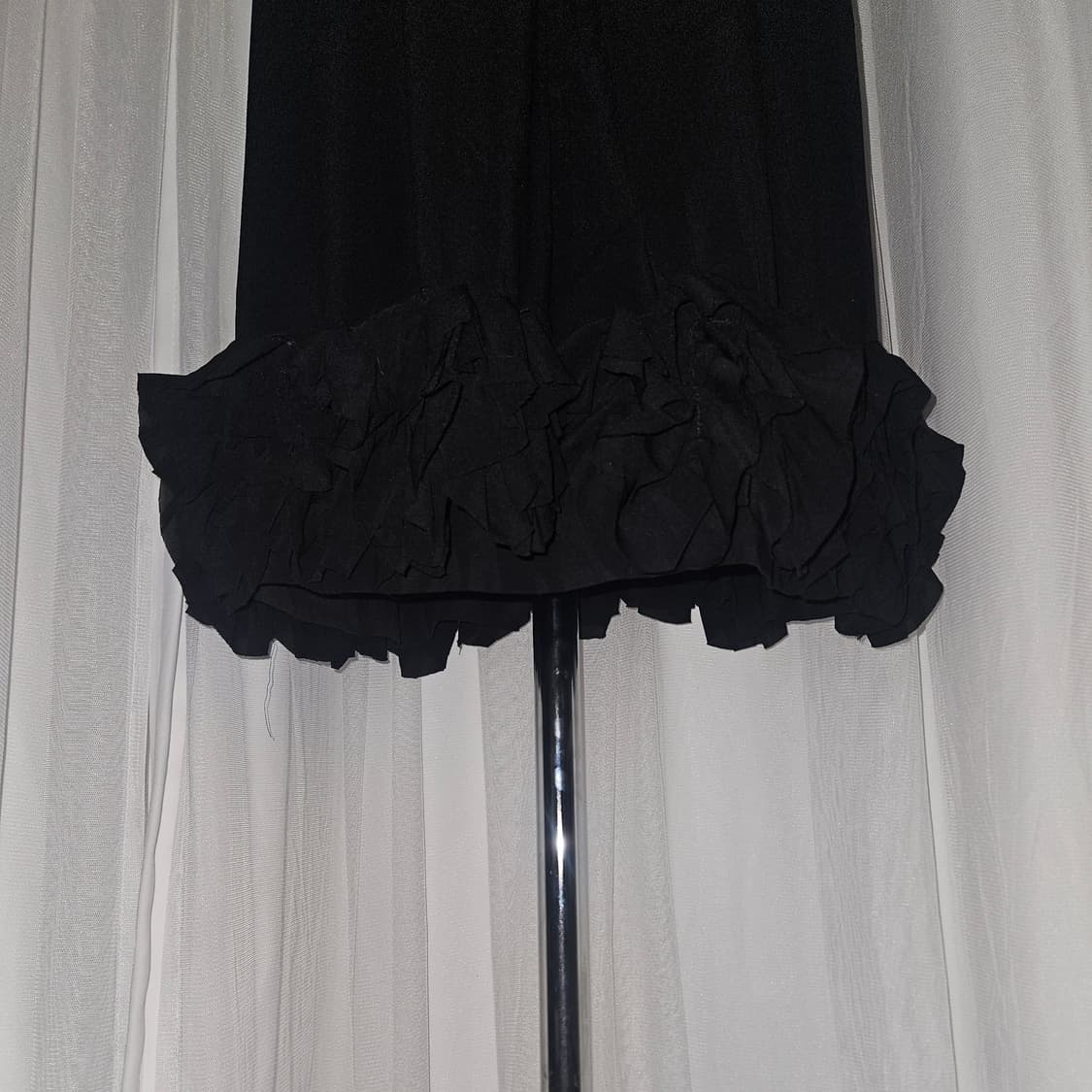 ryu 공겜 히메 블랙 레이스 드레스 상품이미지4