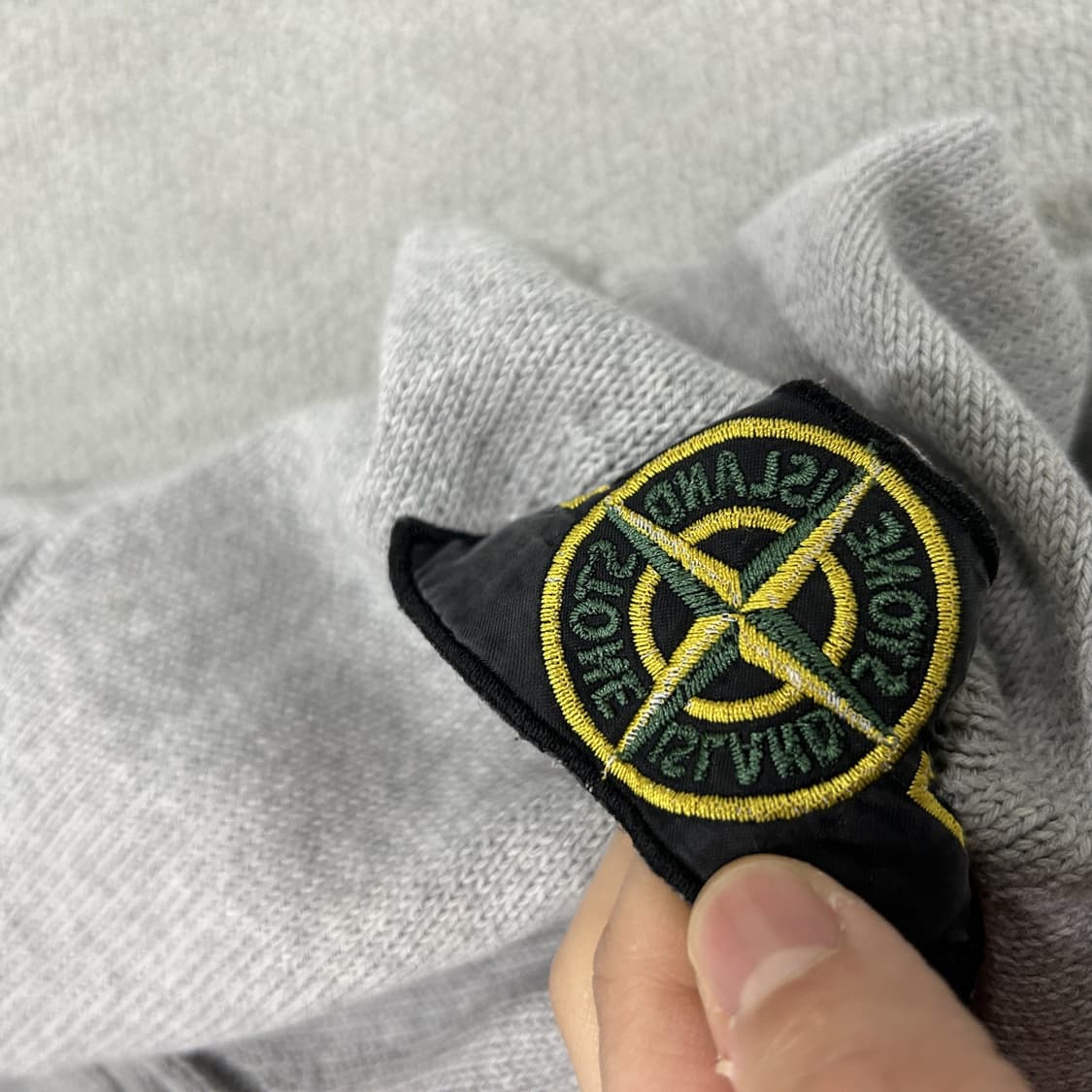 스톤아일랜드 그레이 니트 맨투맨 L 상품이미지6