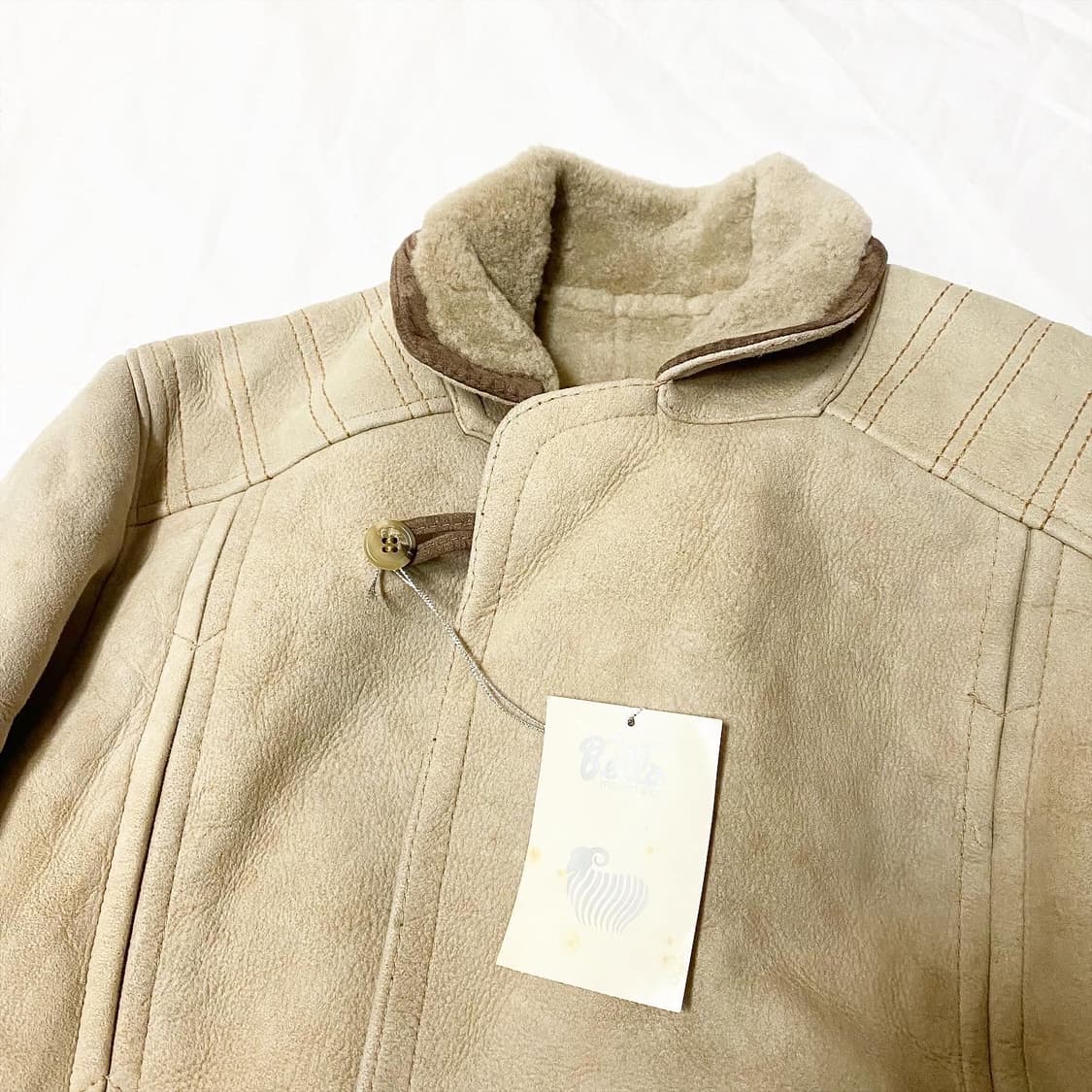 [데드스탁] 긴자 식스 - 리얼 양모 무스탕 자켓 상품이미지2