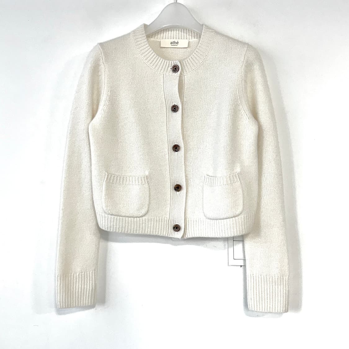 아떼 24 캐시미어100% 크롭 가디건 상품이미지2