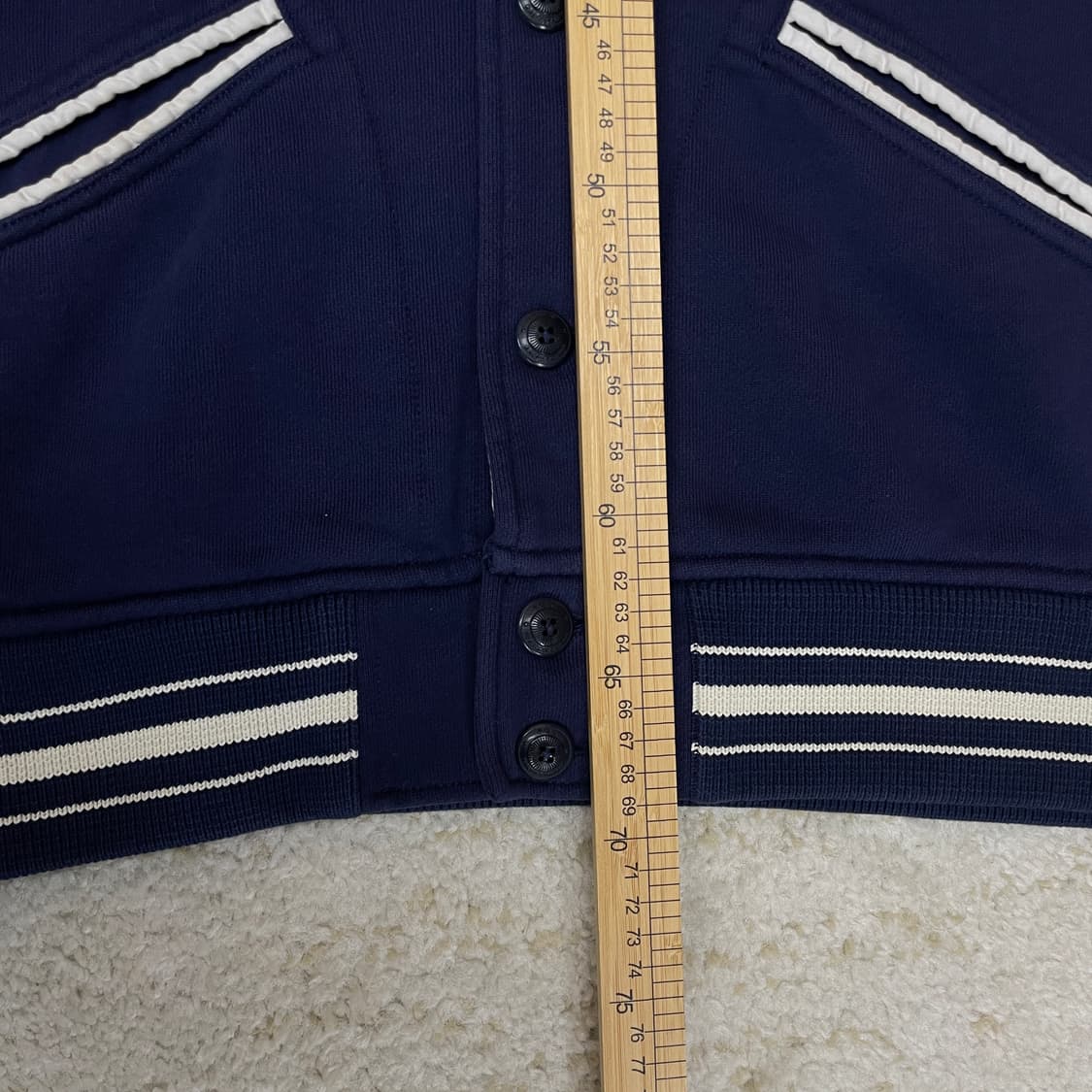 [M] 폴로 랄프로렌 RL67 스타디움 베이스볼 바시티 자켓 상품이미지8