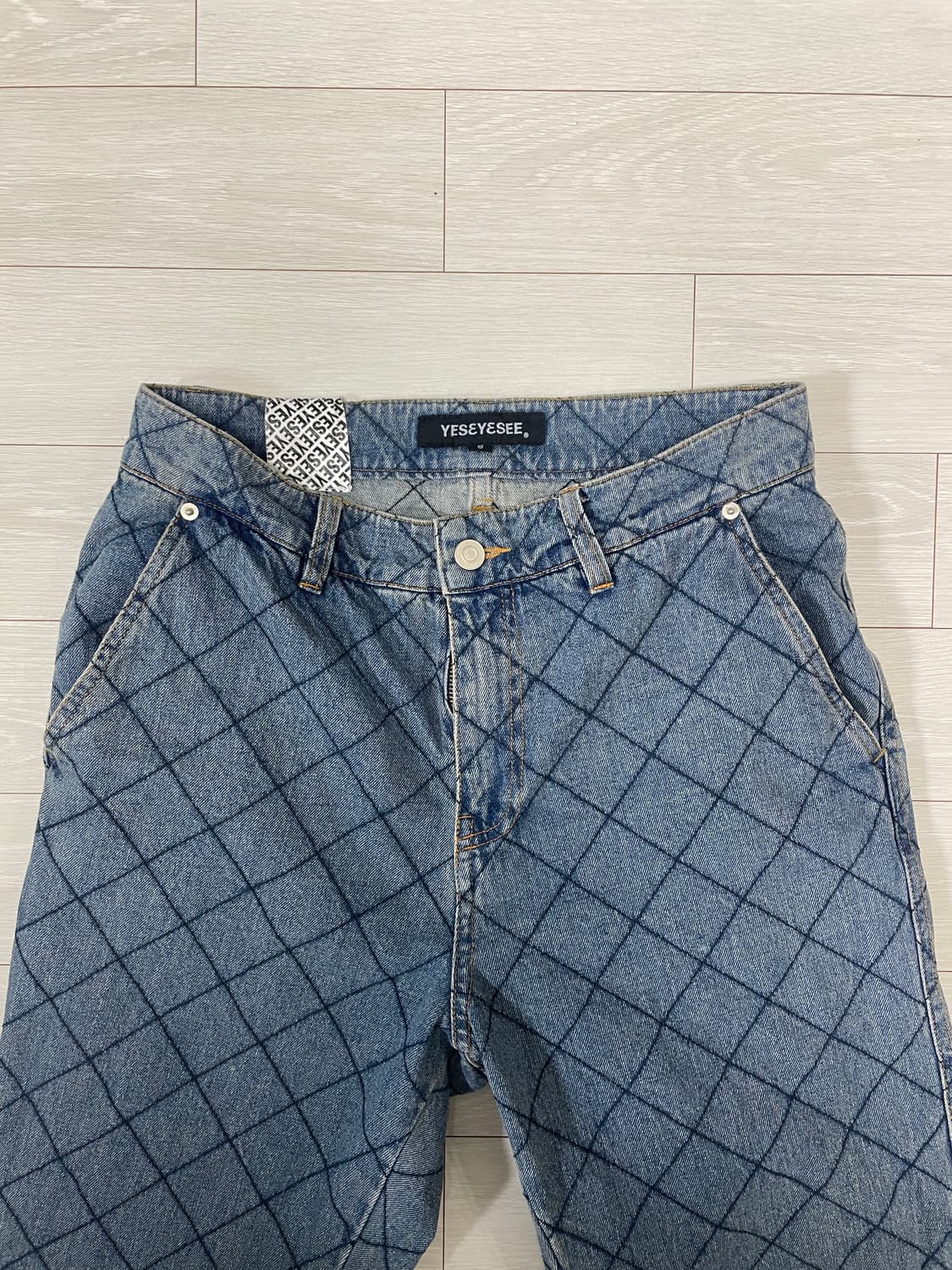 Net Pockets Denim Pants 상품이미지3