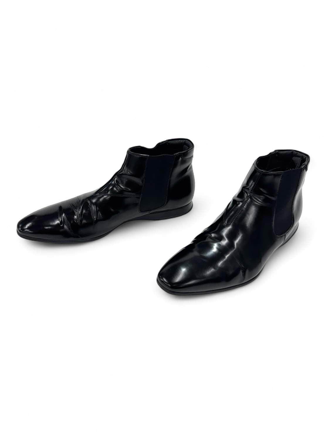 Prada 00s Mid Chelsae Boots 상품이미지5