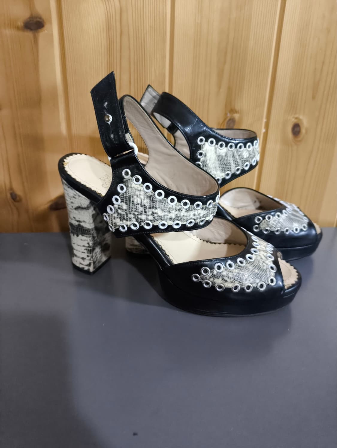 230mm 슈콤마보니 구두 힐 상품이미지2