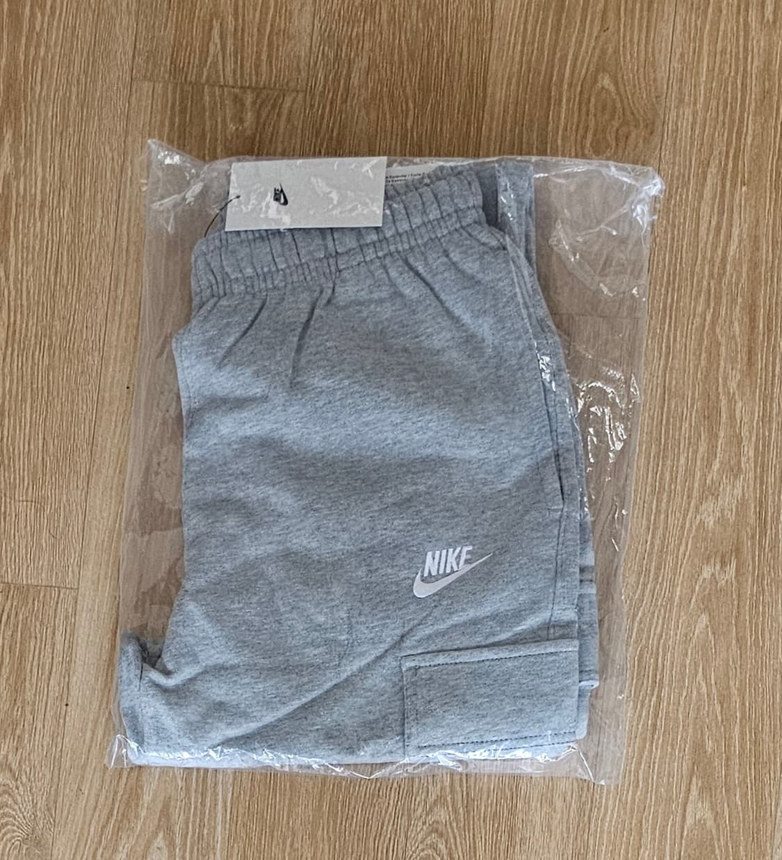 정품]나이키카고조거팬츠그레이새상품 미개봉M 상품이미지1
