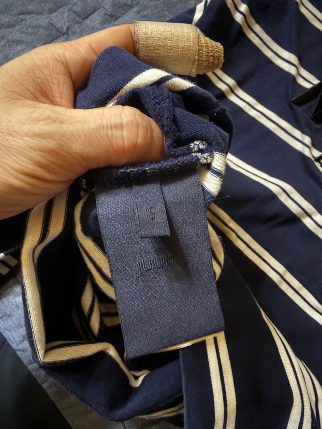 [s]준지 스트라이프 긴팔 상품이미지3