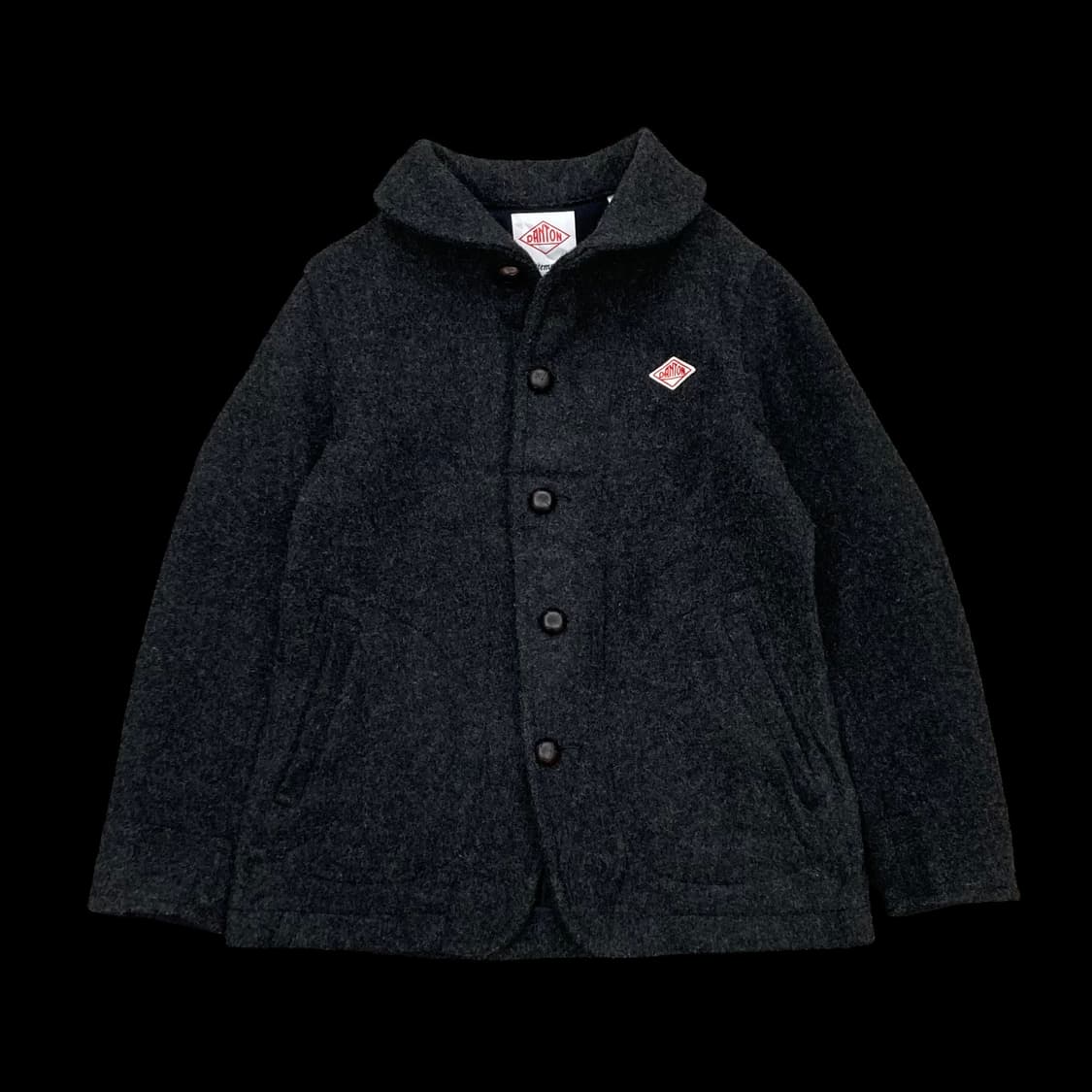 DANTON 단톤 차콜 그레이 모직 자켓 상품이미지1