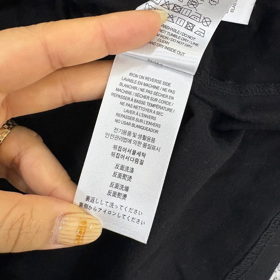 L 버버리 남성 로고 자수 반팔 티셔츠 0420J 상품이미지6