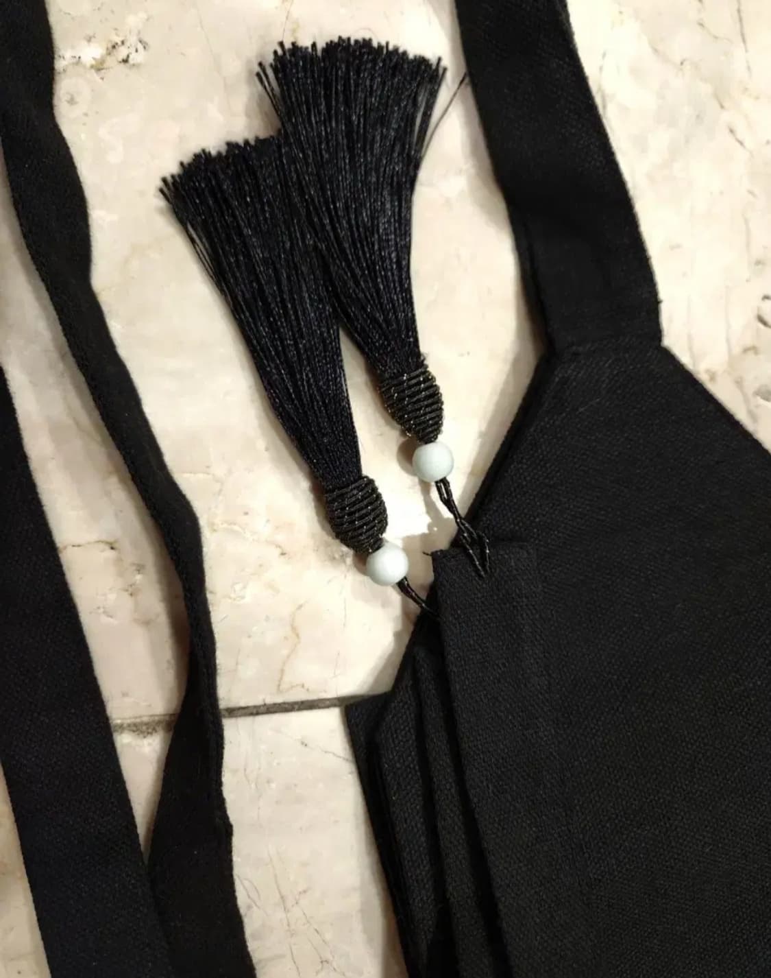 빈티지 동양풍 패션 허리띠 (블랙) 상품이미지2