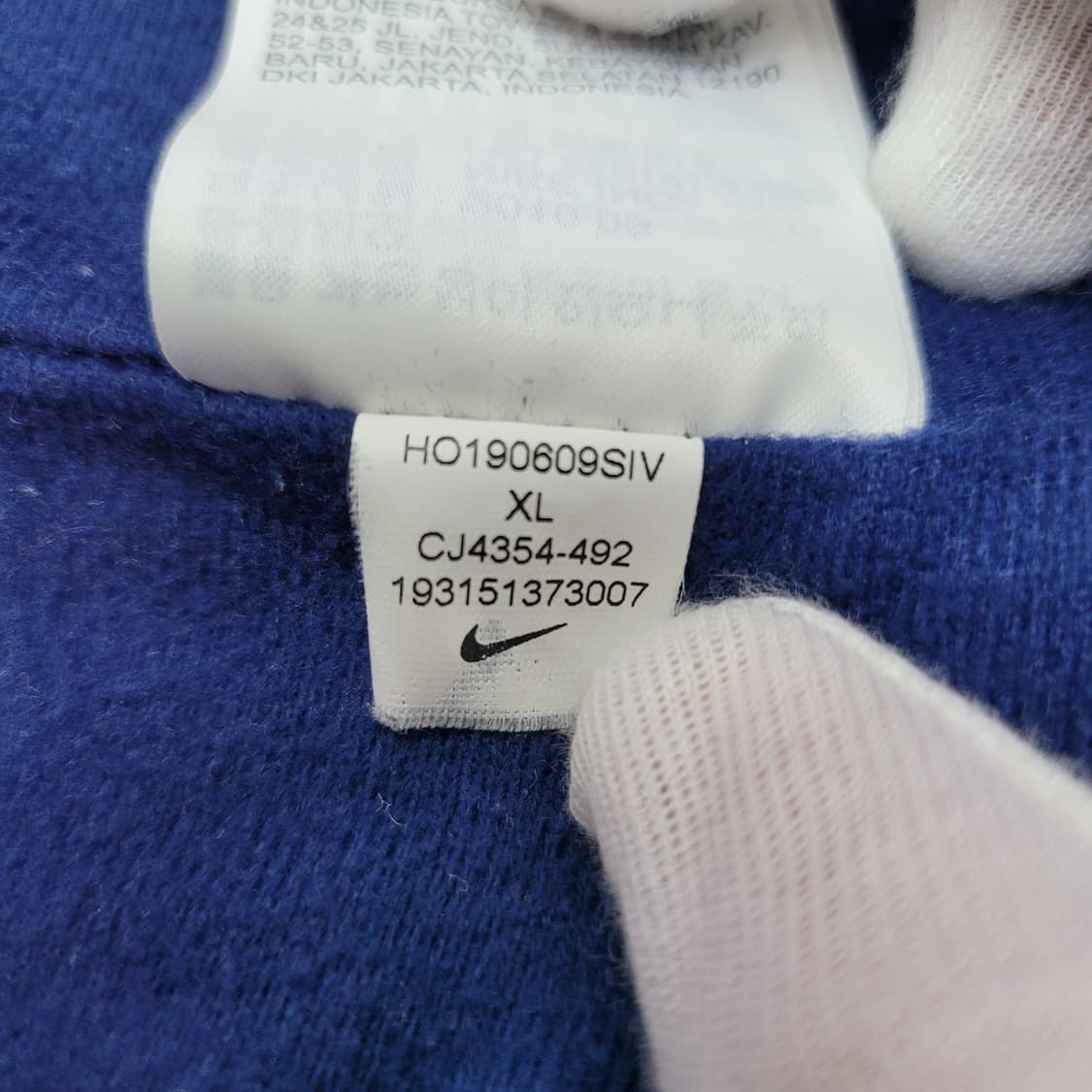 NIKE 나이키 원드러러 후리스 후드 집업 자켓 점퍼 55사이즈 상품이미지9