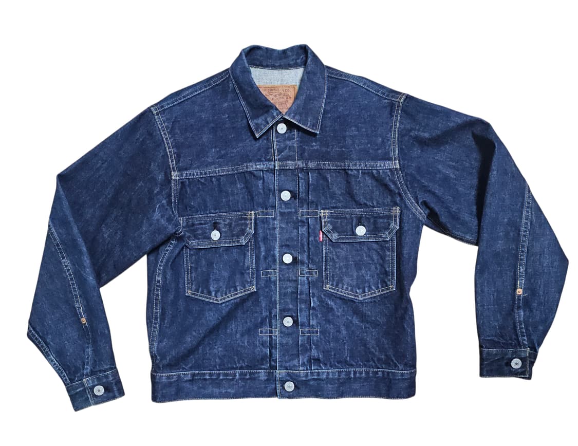 1998 LVC 71507XX 2세대 데님자켓 빅 E 셀비지 리바이스 상품이미지1