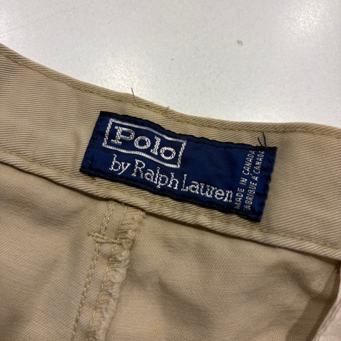 [36] 폴로 랄프로렌 치노 베이지색 면바지 팬츠 C368 상품이미지4