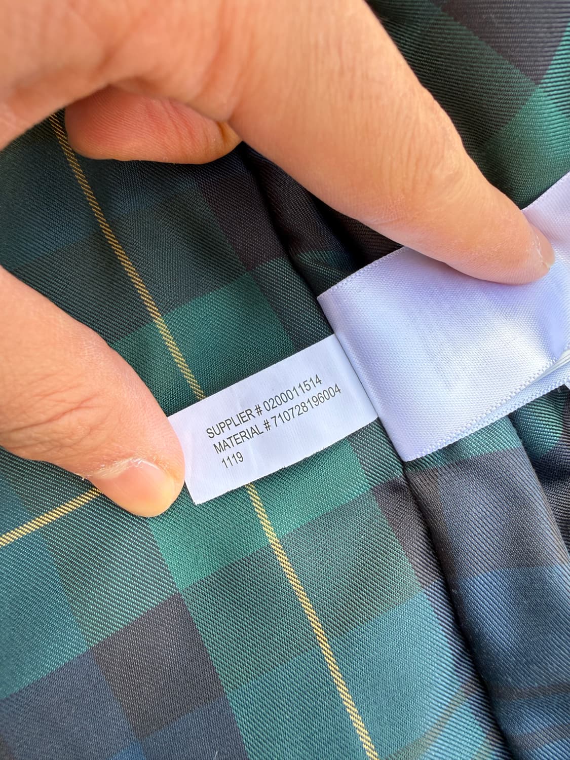 Polo Ralph Lauren 폴로 랄프로렌 타탄체크 안감 자켓 상품이미지6