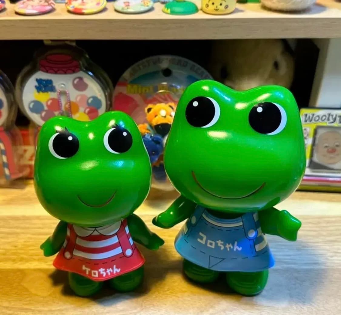 케로짱 코로짱 소프비 피규어 커플세트 상품이미지2