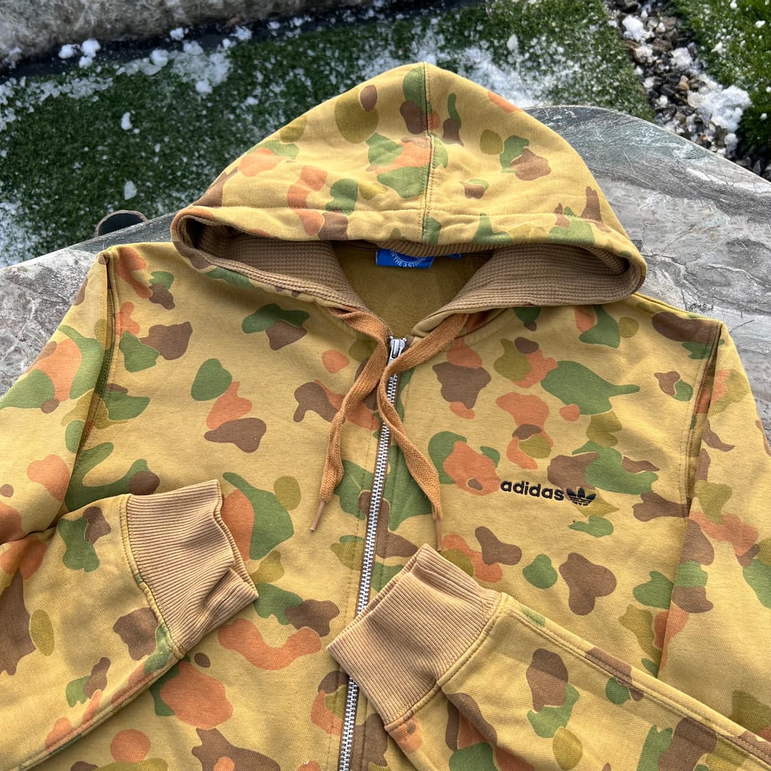 Adidas 아디다스 카모플라쥬 후드 집업 상품이미지2