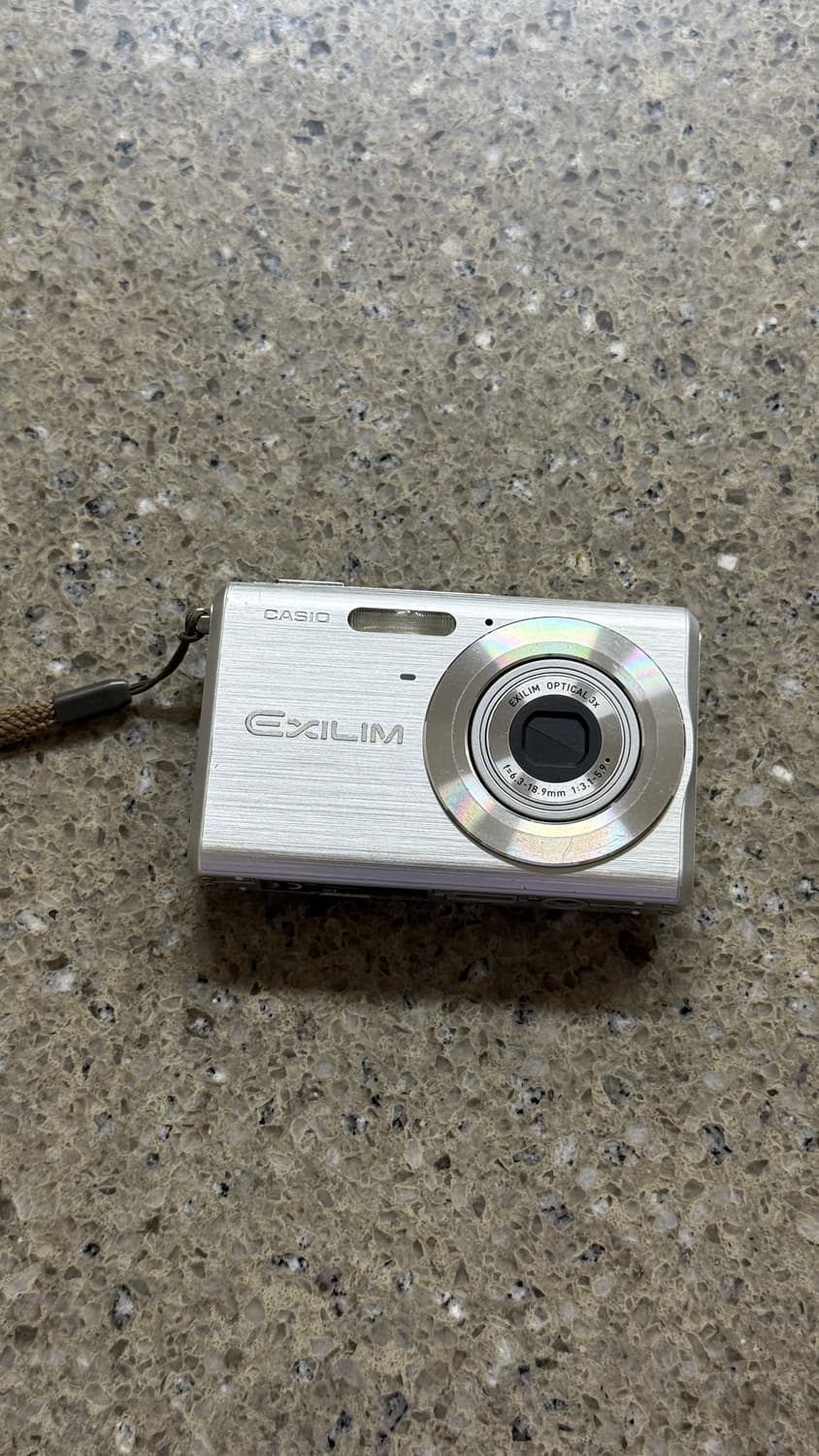 카시오 엑슬림 ex-z60실버 상품이미지1