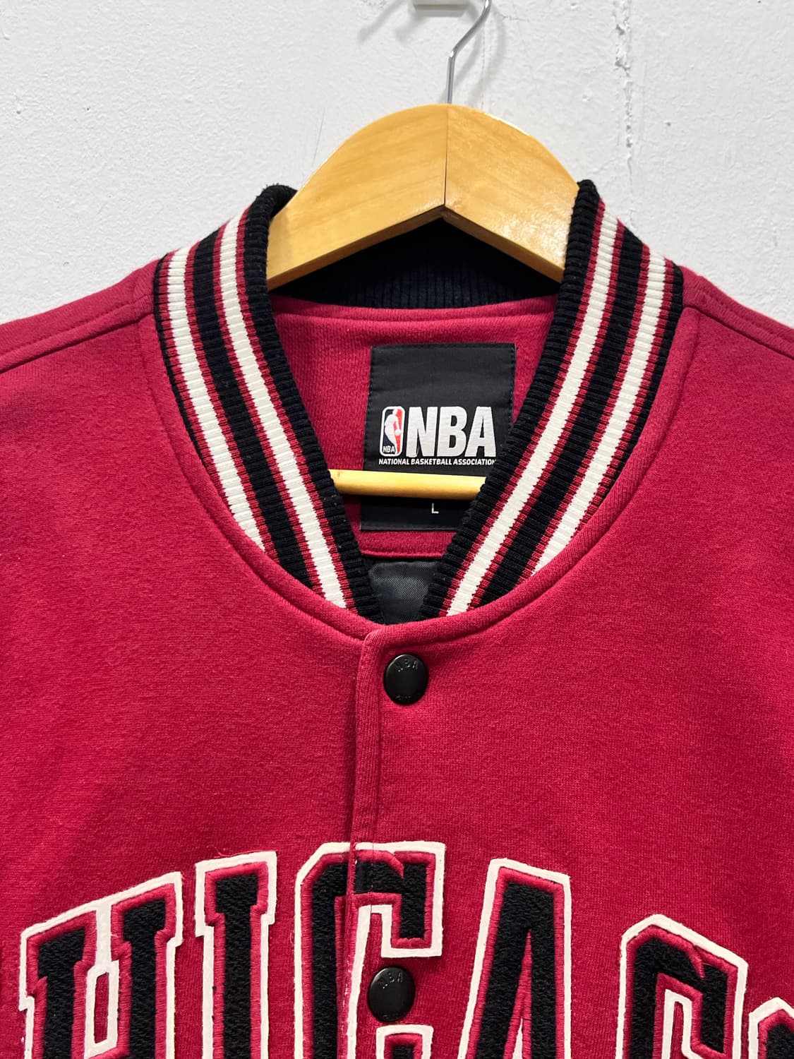 NBA 시카고 불스 바시티 자켓 누빔 L 상품이미지4