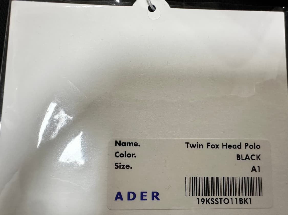 아더에러 x 메종키츠네 더블폭스 피케 A1 상품이미지7